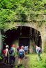 Entering Headstone tunnel